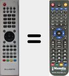 T&eacute;l&eacute;commande pour remplacer RC013 (ver. 1)