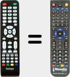 Télécommande pour remplacer BO0022FHD
