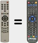 T&eacute;l&eacute;commande pour remplacer CMM3