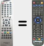 Télécommande pour remplacer CR-TL10S