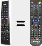 Télécommande pour remplacer DGE32