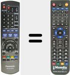 T&eacute;l&eacute;commande pour remplacer REMCON757