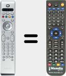 T&eacute;l&eacute;commande pour remplacer RC4339-01