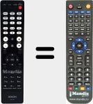Télécommande pour remplacer RC-1154 (30701000600AD)