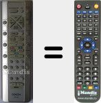 T&eacute;l&eacute;commande pour remplacer RC933 (3990855003)