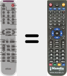 Télécommande pour remplacer AVR-900