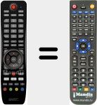 T&eacute;l&eacute;commande pour remplacer N500H