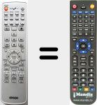 T&eacute;l&eacute;commande pour remplacer 1466986