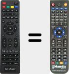 T&eacute;l&eacute;commande pour remplacer F300 HYPER