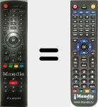Télécommande pour remplacer 32FL532/10