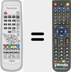 T&eacute;l&eacute;commande pour remplacer P42HTA51ES