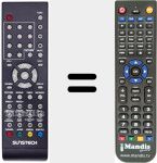 T&eacute;l&eacute;commande pour remplacer REMCON808