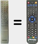 T&eacute;l&eacute;commande pour remplacer MS540 (759551757800)