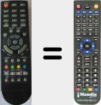 T&eacute;l&eacute;commande pour remplacer LT32GY680EBH