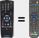 Télécommande pour remplacer TP 150 C (296420660300)