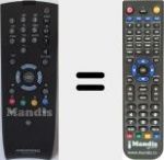 Télécommande pour remplacer 313922888851 (TP 150 C)