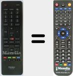 T&eacute;l&eacute;commande pour remplacer HTR-A18EN (0530015562)