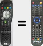 Télécommande pour remplacer RC1804904/06 (50702586)
