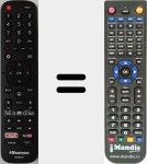 Télécommande pour remplacer EN2D27 (T179005)