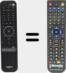 Télécommande pour remplacer NR205