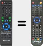 T&eacute;l&eacute;commande pour remplacer ICUBE800