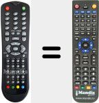 T&eacute;l&eacute;commande pour remplacer LUX 9032 (IDI32SHHPB02)