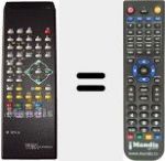 Télécommande pour remplacer IR 621A