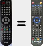 T&eacute;l&eacute;commande pour remplacer iled14SPB19 Slim