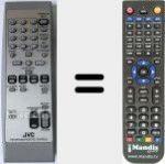 Télécommande pour remplacer RMSRVNB50 (BI600NB5002S)