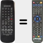 Télécommande pour remplacer RCH3R (A70111905)