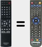 Télécommande pour remplacer RC-F0704E (A70166205)