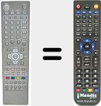 T&eacute;l&eacute;commande pour remplacer LC03-AR028E