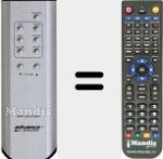 T&eacute;l&eacute;commande pour remplacer MAP305