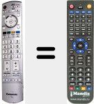 Télécommande pour remplacer N2QAYB000048