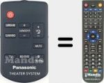 Télécommande pour remplacer N2QAYC000103
