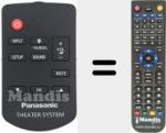 Télécommande pour remplacer Theater System (N2QAYC000121)