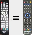 T&eacute;l&eacute;commande pour remplacer RC03B