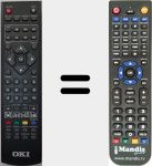 T&eacute;l&eacute;commande pour remplacer V32NFHTUV (EU1300002)