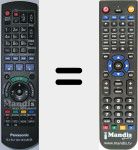 T&eacute;l&eacute;commande pour remplacer N2QAYB000338