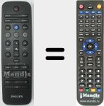 Télécommande pour remplacer 996580007897