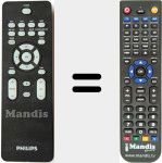 T&eacute;l&eacute;commande pour remplacer RC2022401/01 (996510006838)