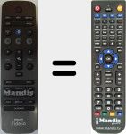 T&eacute;l&eacute;commande pour remplacer MKYT1511230001 (996580003987)