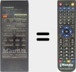 T&eacute;l&eacute;commande pour remplacer CU-DC011