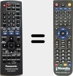 Télécommande pour remplacer N2QAYB000207