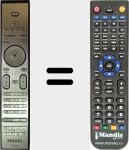 Télécommande pour remplacer CRP598 (242254901776)