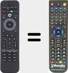Télécommande pour remplacer 996510027995