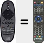 T&eacute;l&eacute;commande pour remplacer 996510032449