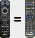 T&eacute;l&eacute;commande pour remplacer 996510047011