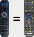 Télécommande pour remplacer 996590021091
