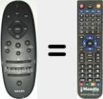 T&eacute;l&eacute;commande pour remplacer YKF297-006 (996510058017)